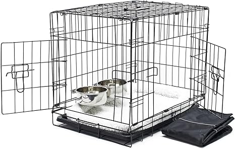 Wiltec Cage Box De Transport Pliable Set Complet Pour Chien
