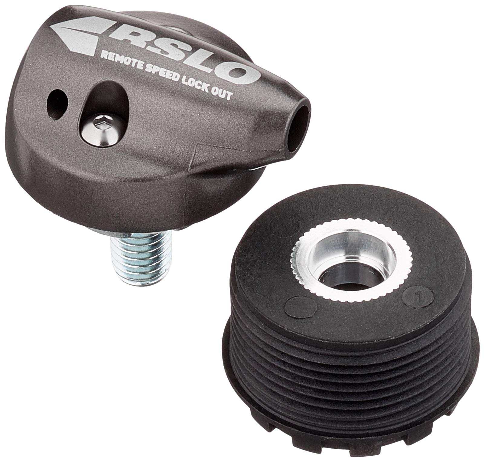 Suntour Unisex – Adult RL Cover Cap Unit RSLO Bicycle Fork, Black, 1 Size