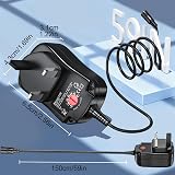 SoulBay 12W Universal AC DC Power Adapter 3V-12V 1000mA 8 Plugs Router Speaker view 5