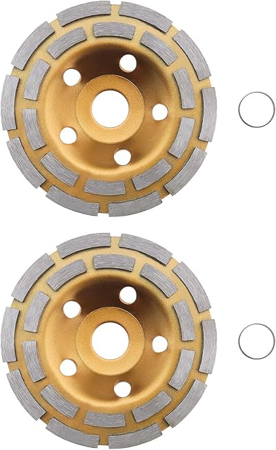 Be In Your Mind 2X 125mm Diamond Grinding Disc Concrete Wheel 5 Inch Angle
