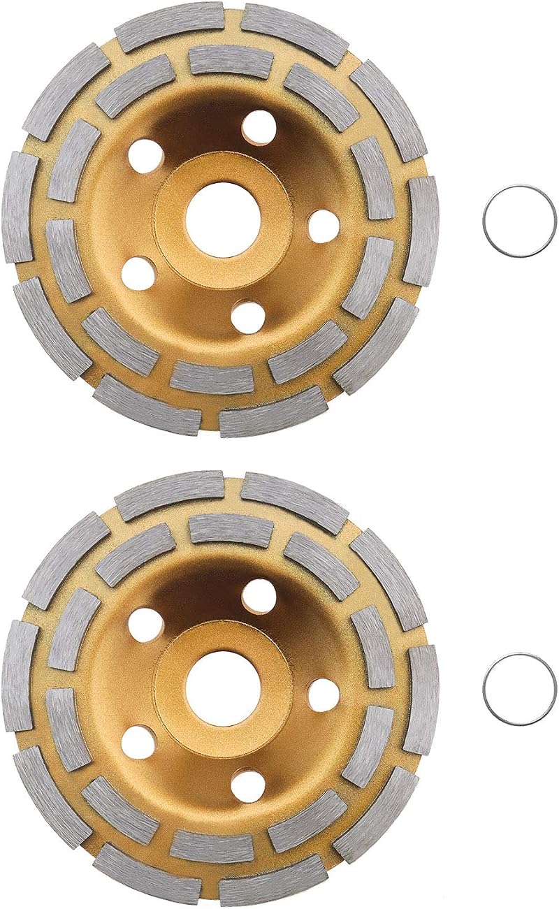 Be In Your Mind 2X 125mm Diamond Grinding Disc Concrete Wheel 5 Inch Angle