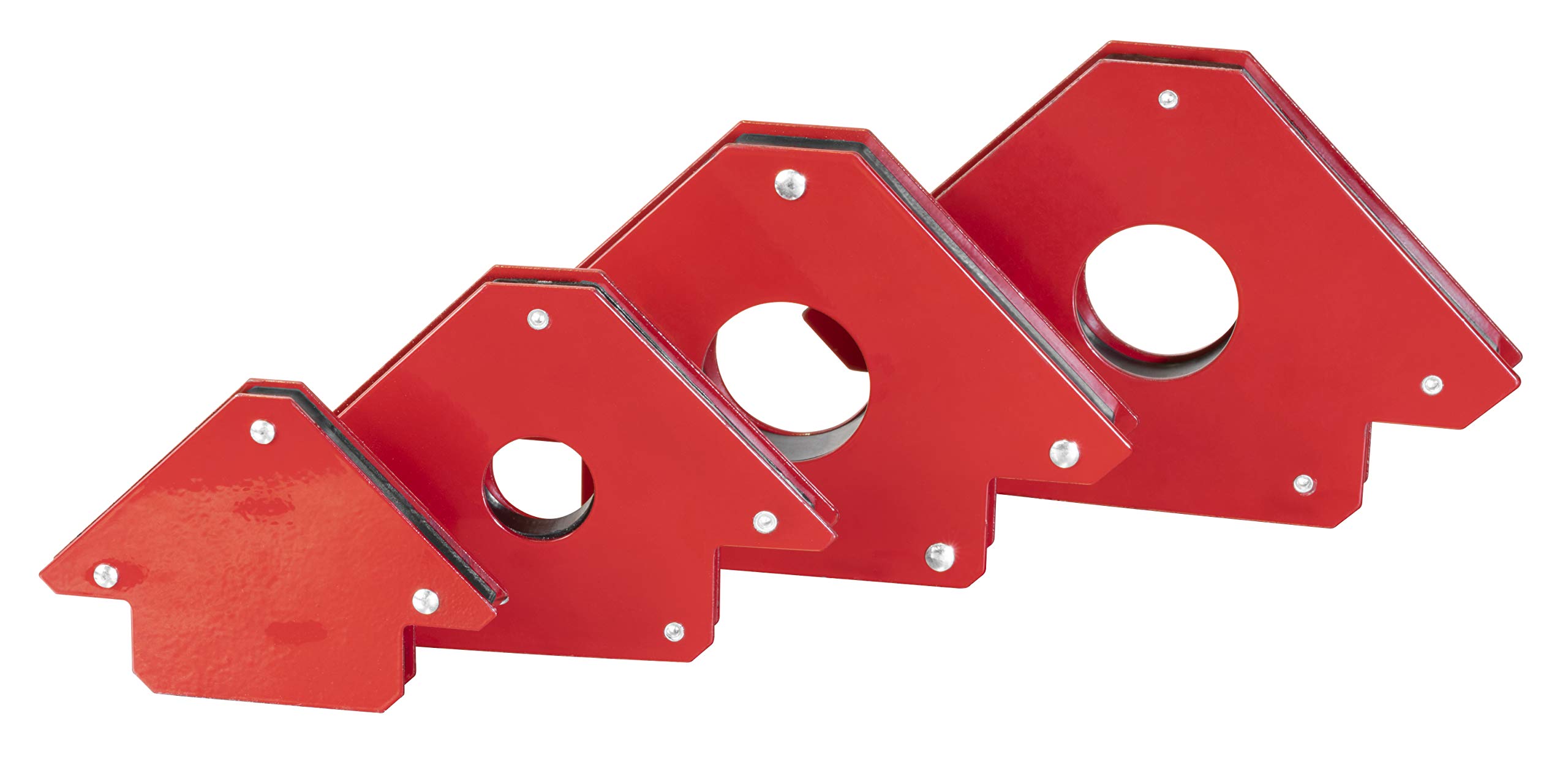 Güde Welding Magnets Set of 4 Red