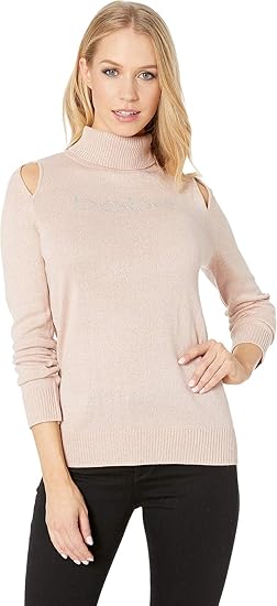bebe turtleneck sweater dress