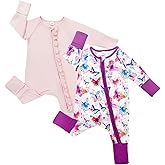 Bow Dream Bamboo Rayon Baby Pajamas Infant Sleepers Newborn Girl Boy Clothes Rompers Jumpsuit Outfit