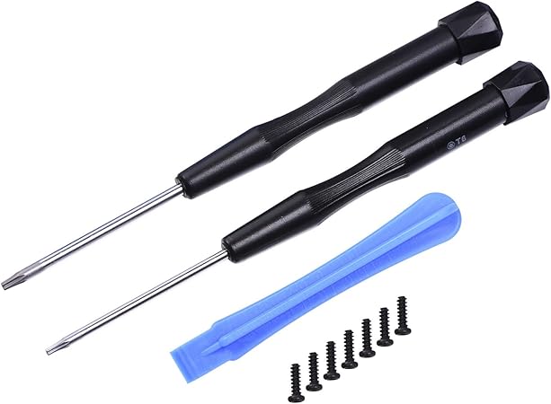 Mudder Tournevis Torx Tournevis T8h T6 Et T8 Vis Avec Prying Repair Tool Pour Xbox 360 Xbox One Controller 10 Pieces Amazon Fr Bricolage