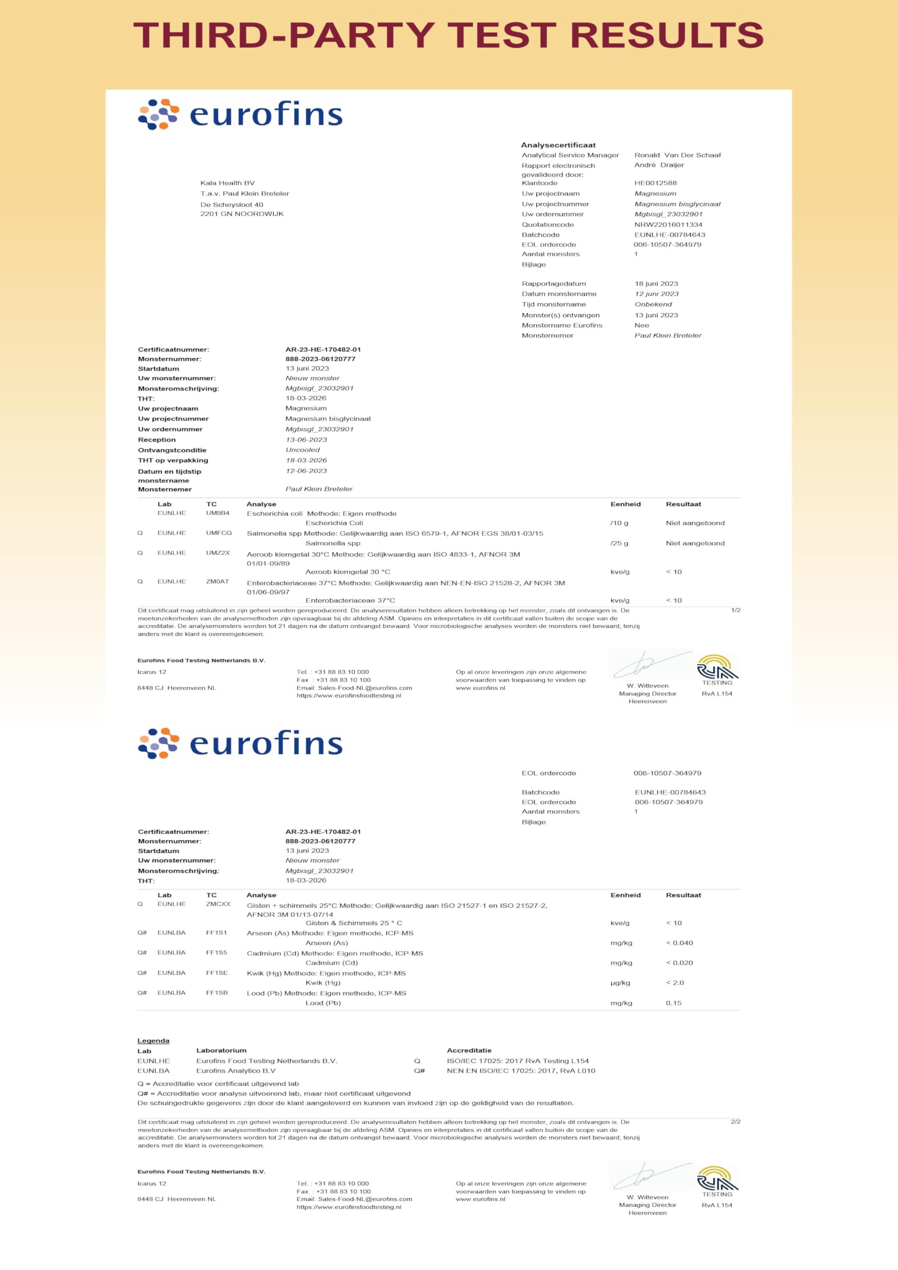 Pure Magnesium Bisglycinat Pulver - Magnesiumbisglycinat 200mg Elementares Magnesium pro gramm - Ohne Magnesiumstearat 3
