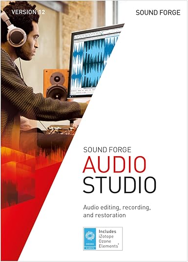 Sound Forge Audio Studio Version 12 Audio Editor Including Mastering Plug In Download Software Amazon Com