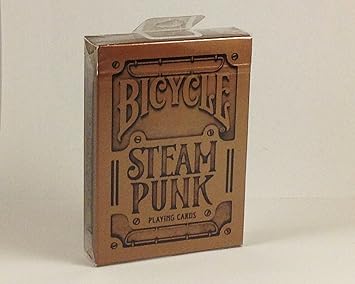 Juego de 54 cartas de estética steampunk - Bicycle: Amazon.es: Juguetes y juegos