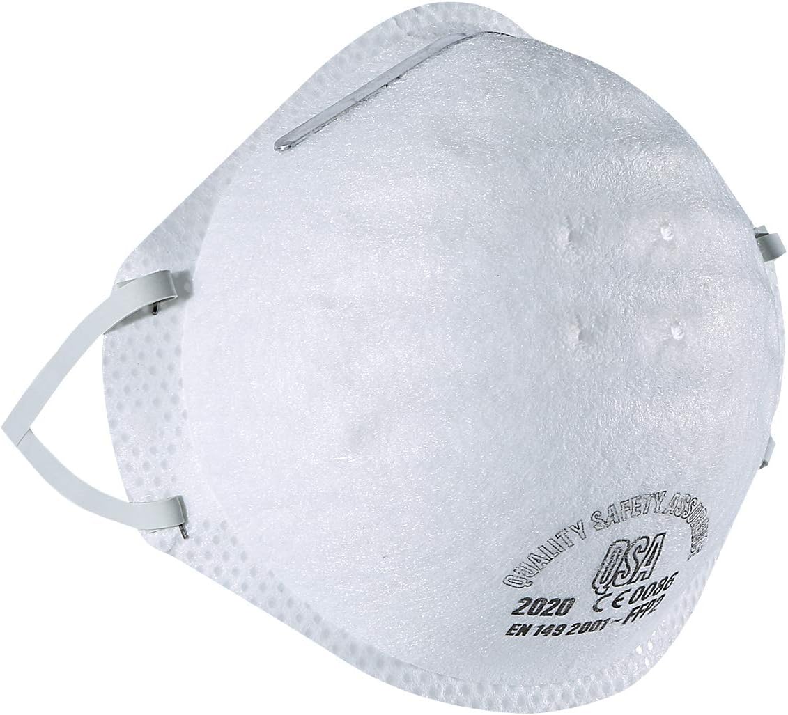 Anti-Fog Headband FFP2 Round Mask Dust Mask Anti Pm2.5 Anti Influenza Home Dust Mask (6 pcs)