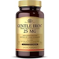 Solgar Gentle Iron - Ideal for Sensitive StomachsRed Blood Cell Supplement, , Non Constipating & GMO, Vegan, Gluten & Dairy F