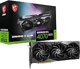 MSI GeForce RTX 4070 SUPER 12G GAMING X SLIM GPU