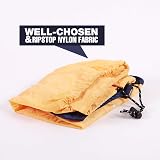 REDCAMP Nylon Compression Sack 40L Blue XL Lightweight Sleeping Bag view 6