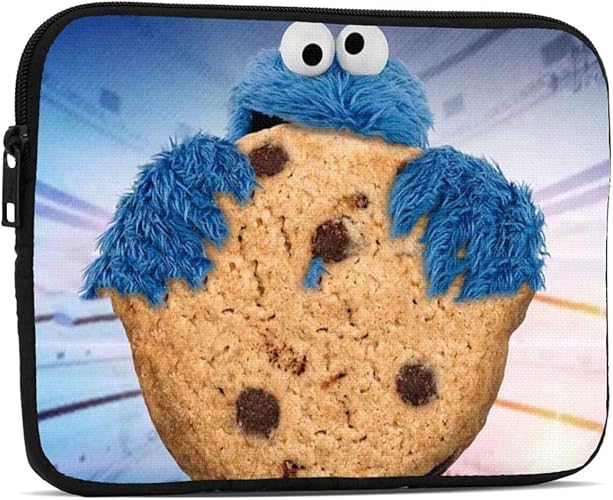 Amazon ファッションクッキーモンスター 4 Pcインナーバッグ ライナーバッグ タブレットバッグ コンピュータ バッグ エレコムコンケース 衝撃吸収 超薄型 収納 ノートパソコン ブラックタブレット 保護ポーチ Unbeanded シューズ バッグ