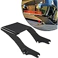 ECOTRIC King Tour Pack Trunk Bracket Rack Compatible with 1997-2008 Harley Touring FL Mount King Tour Pack Pak Latches Razor Chop Trunk Mount - Black