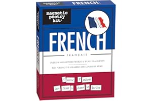 French Magnetic Poetry Kit