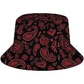 Colorful Fantasy Music Notes Bucket Hat for Men Women Packable Fisherman Hat Sun Cap Outdoor Travel Beach Caps