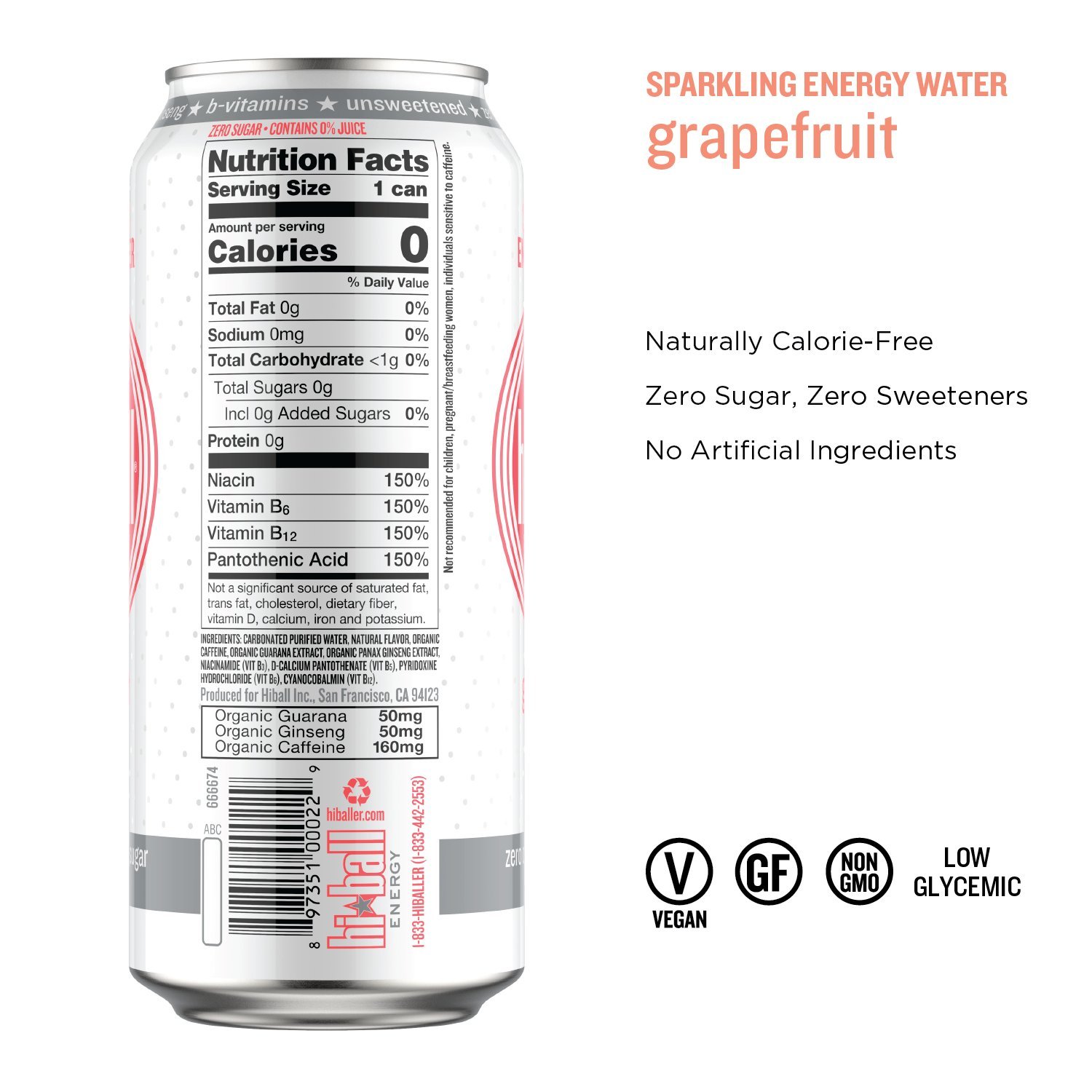 Hiball Energy Drink Nutrition Facts Runners High Nutrition