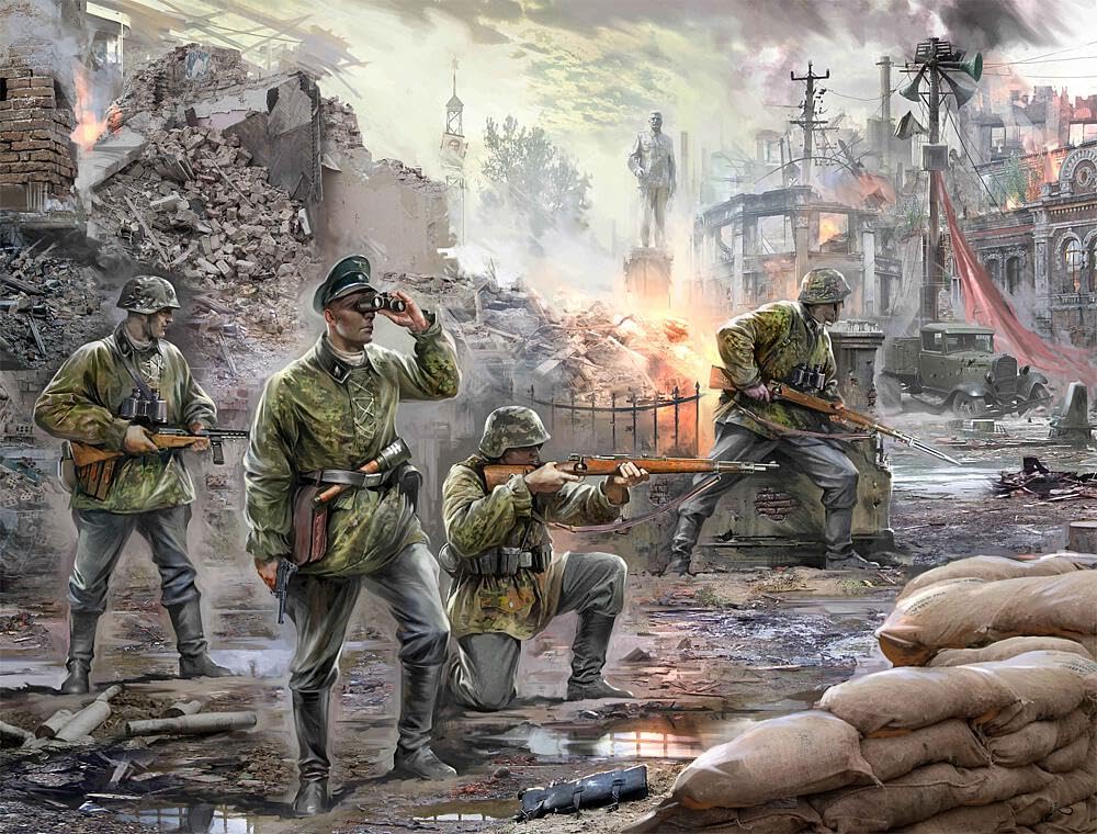 Zvezda - Z6180 - Troupes Elite Allde 39-43