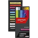 Caran D'ache - Neopastel Artist Oil Pastels - Set of 12 (7400.312)