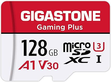 Amazon Gigastone マイクロsdカード 128gb Micro Sd Card Nintendo Switch 動作確認済 Sd アダプタ付 Adaptor Microsdxc A1 U3 V30 C10 95mb S 高速 Microsdカード Uhs I Full Hd 4k Uhd動画 国内正規品 Gigastone