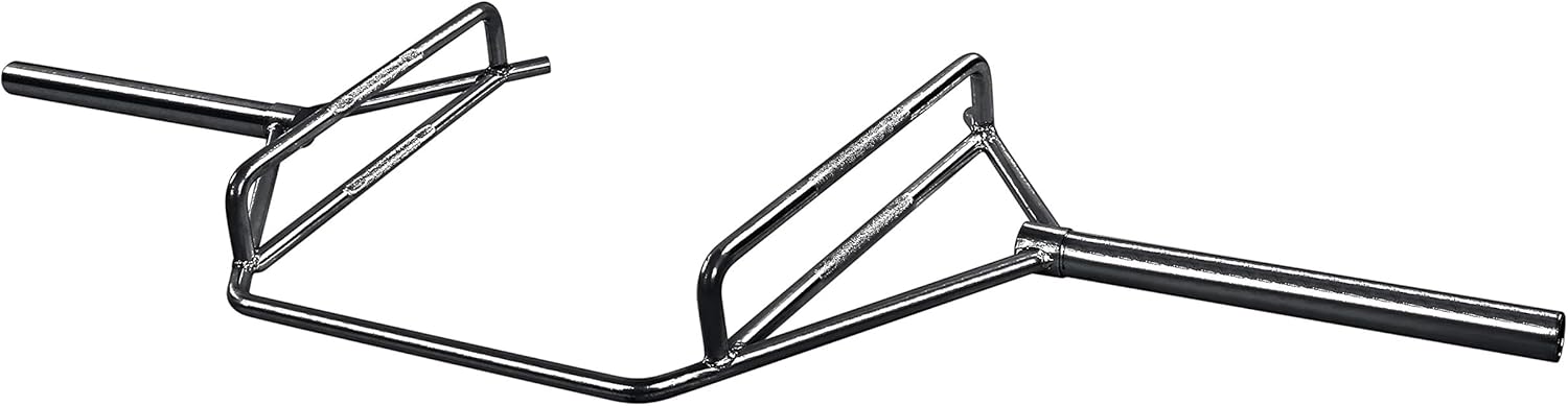 HulkFit Olympic 2-Inch Hex Weight Lifting Trap Bar, 1000-Pound Capacity, Black : Sports & Outdoors