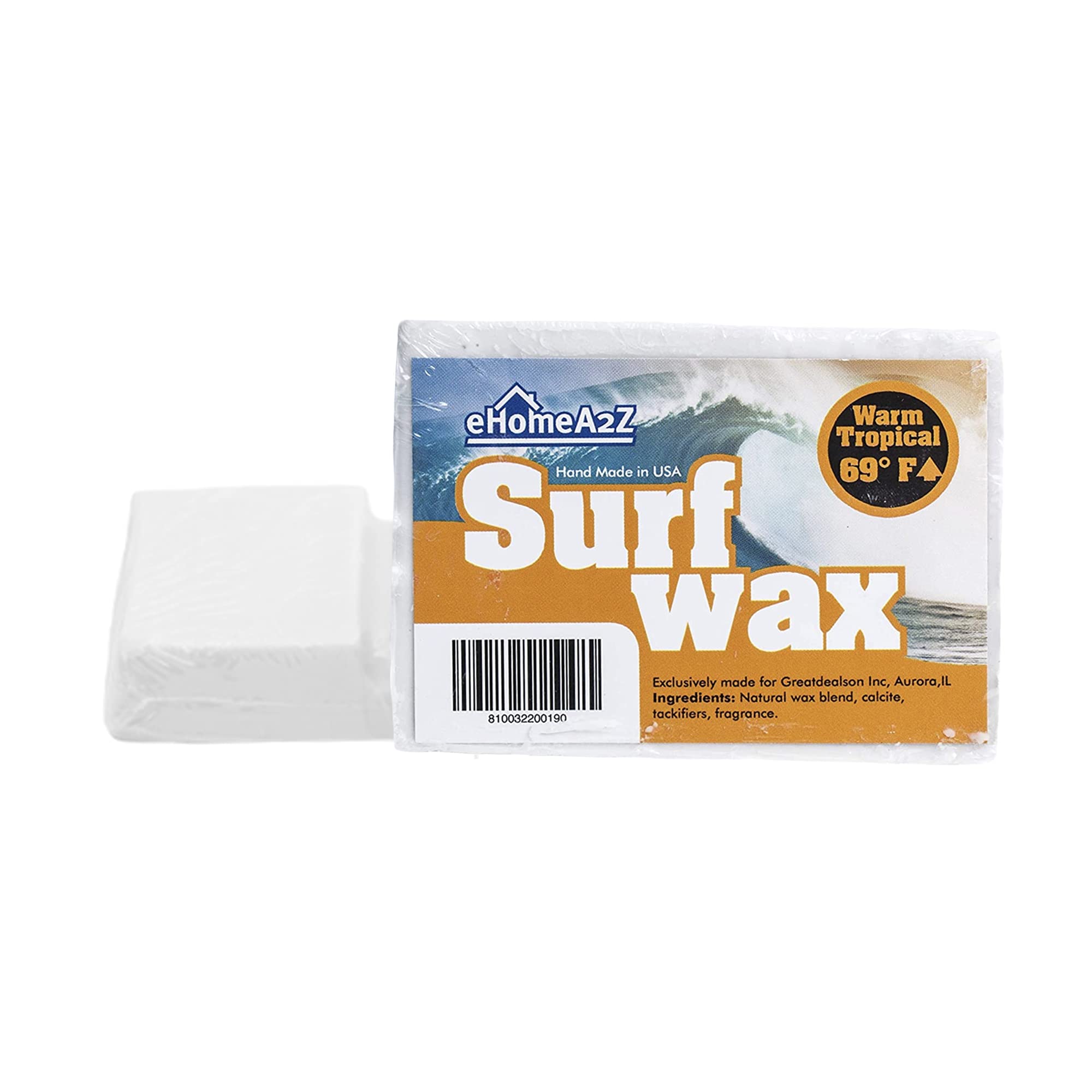 EHOMEA2Z Surf Wax Warm Tropical Hot High