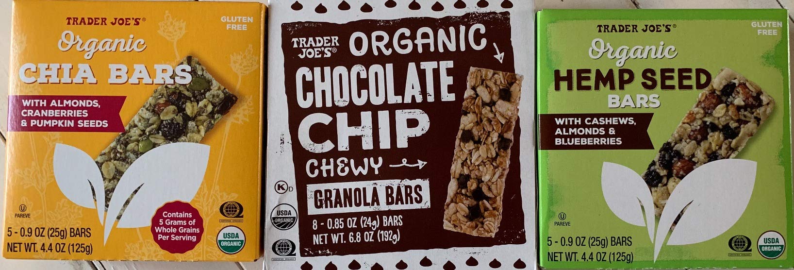 Trader Joe S Organic Granola Bars Variet Buy Online In China At Desertcart