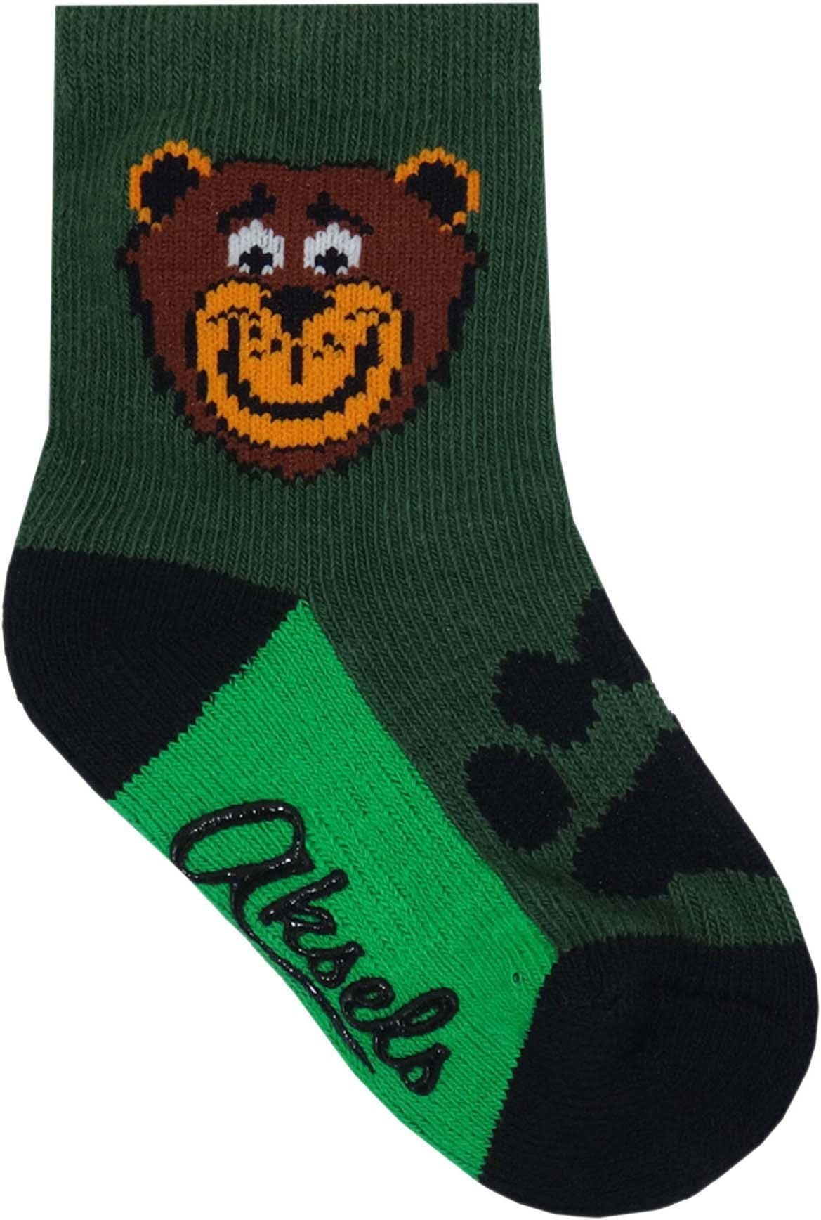 Aksels Fun Print Tots Socks for Toddlers 1-3 years
