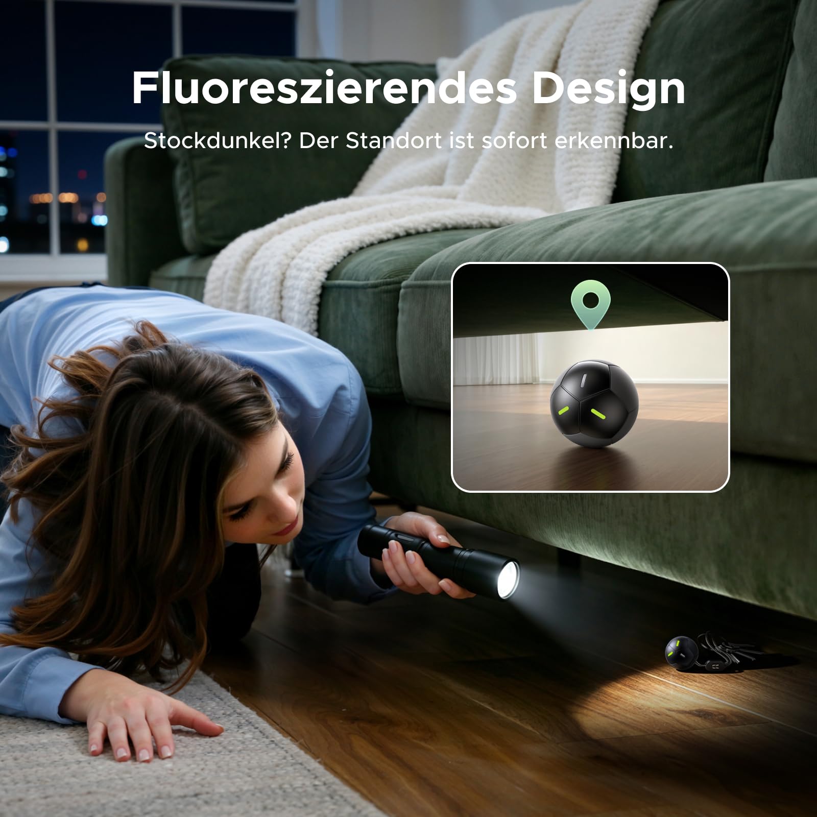 UGREEN FineTrack 2 Fußball Tracker kompatibel mit Apple Find My (nur iOS) 4