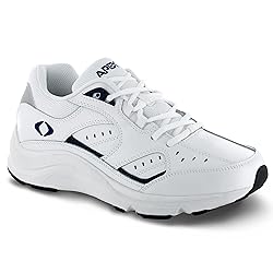 Apex Shoe's Walker-v Last-w, White, 9