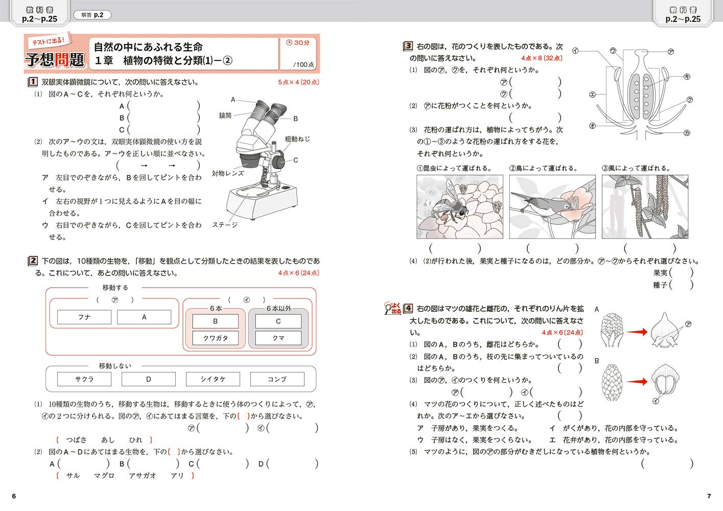 中間 期末の攻略本 理科 1年 啓林館版 5分間攻略ブックと赤シート付き 文理 編集部 本 通販 Amazon