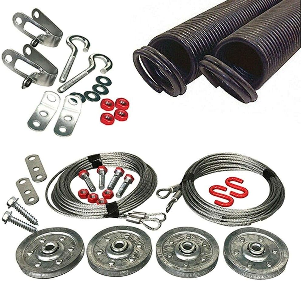 New Opener Parts Garage Door Extension Spring PROKIT Double Looped for