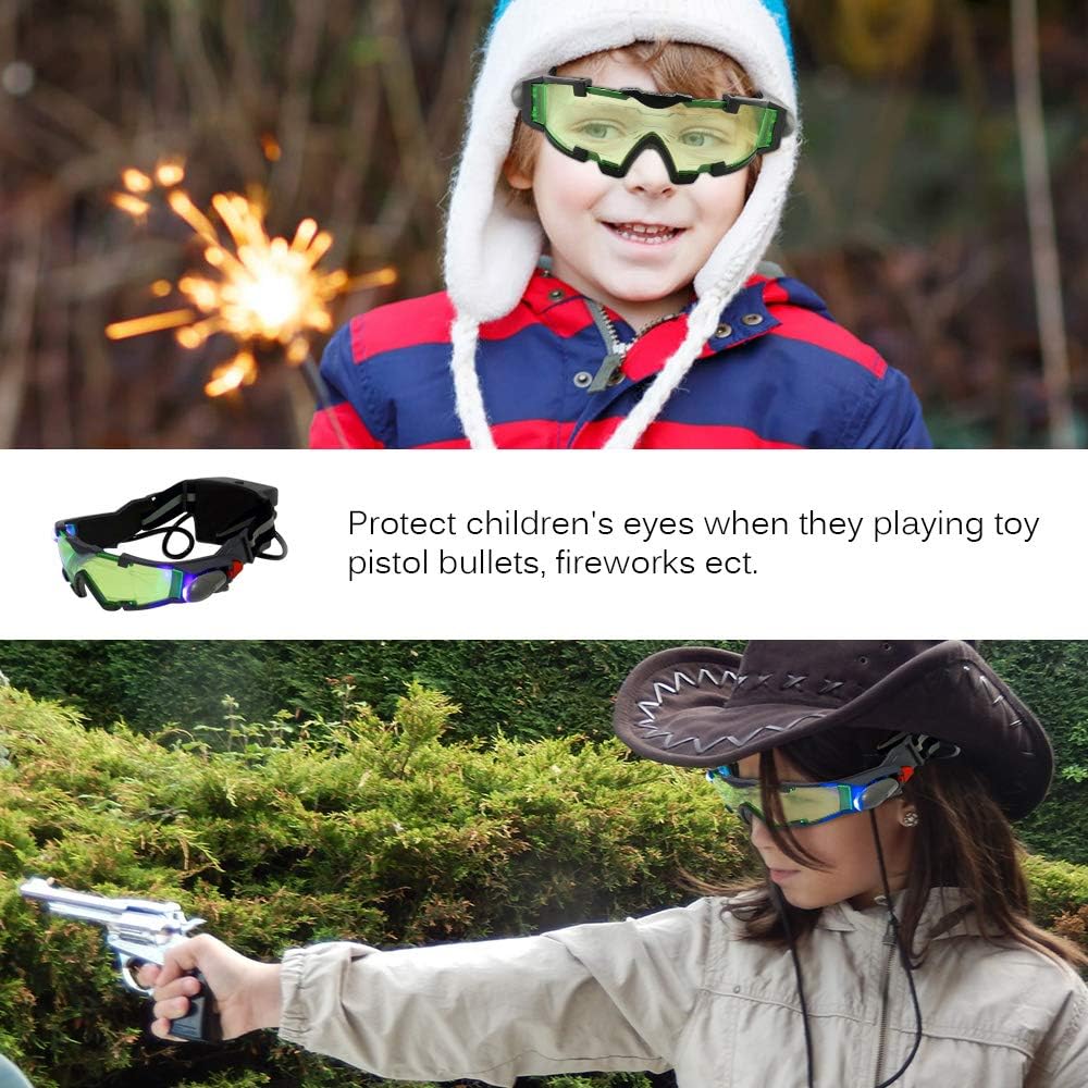 YUNYODA Night Vision Goggles, Black, 15 cm x 19 cm - Image 3