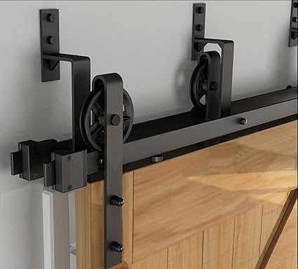 Amazon Com Winsoon Sliding 9ft Bypass Barn Door Hardware Double