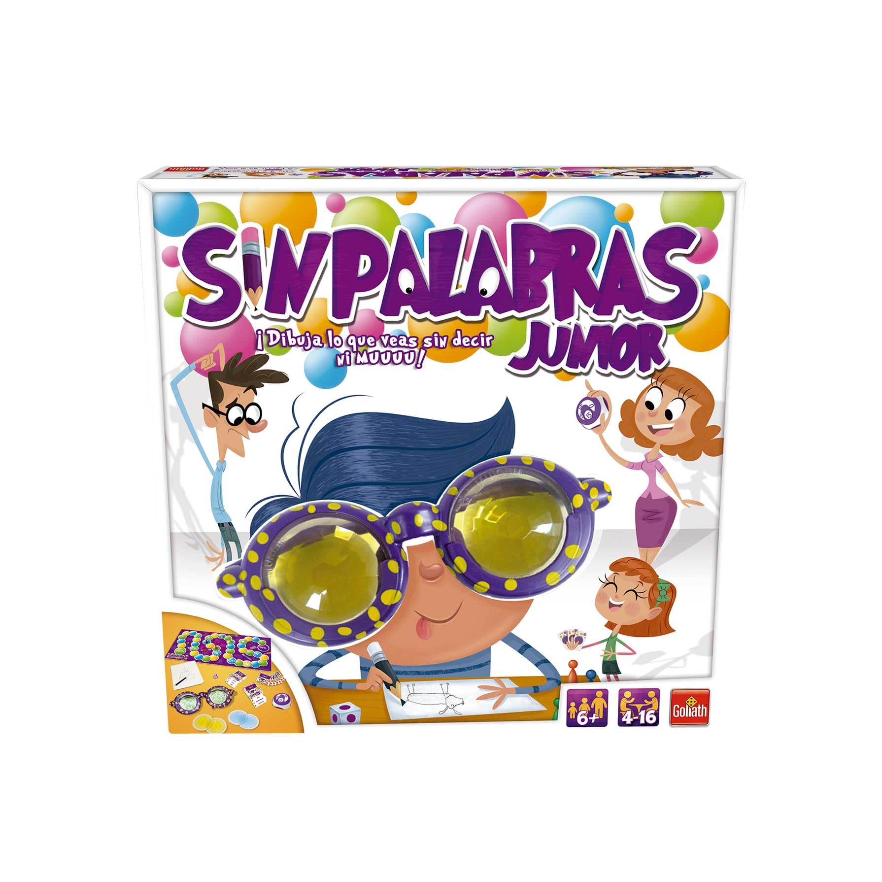 Goliath 70110 - Sin Palabras Junior Spanish-language children’s educational game
