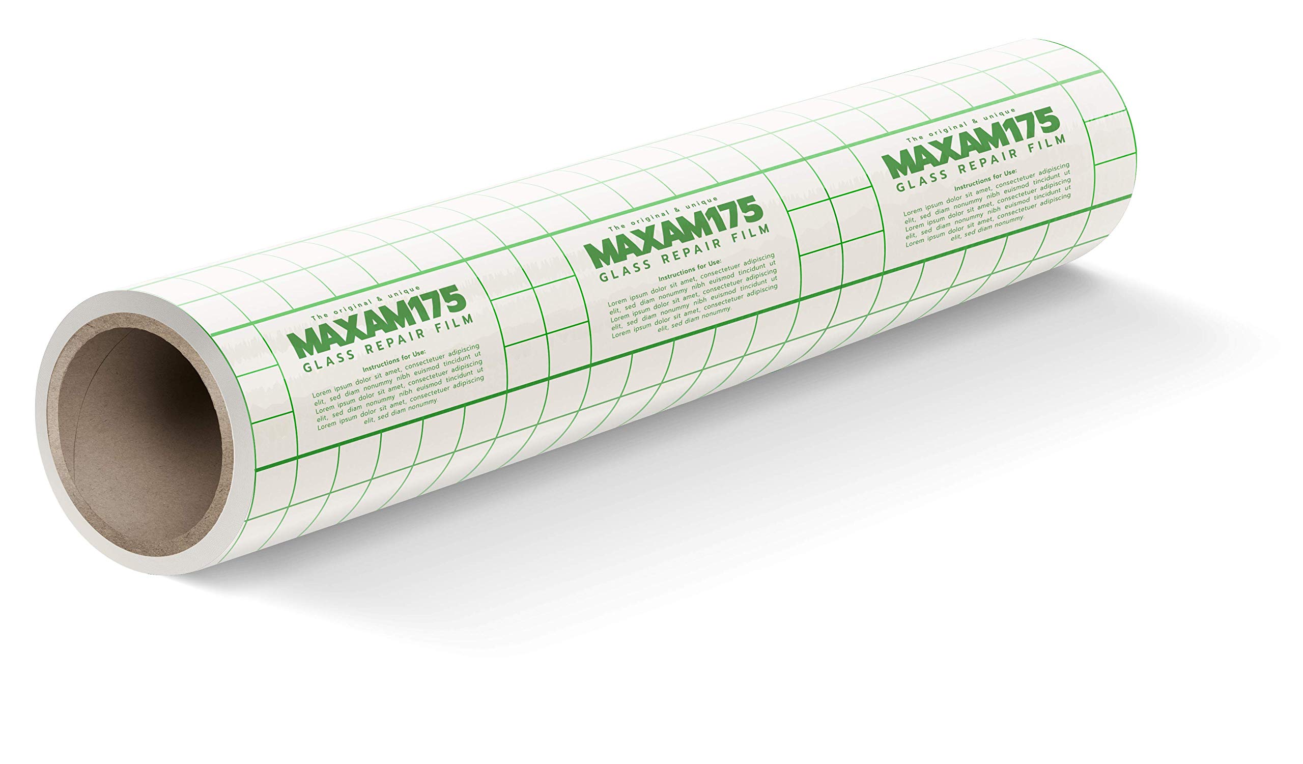 MAXAM175 Emergency Glass Repair Window Film (3m X 1.020m) Fix broken windows in a matter of minutes!