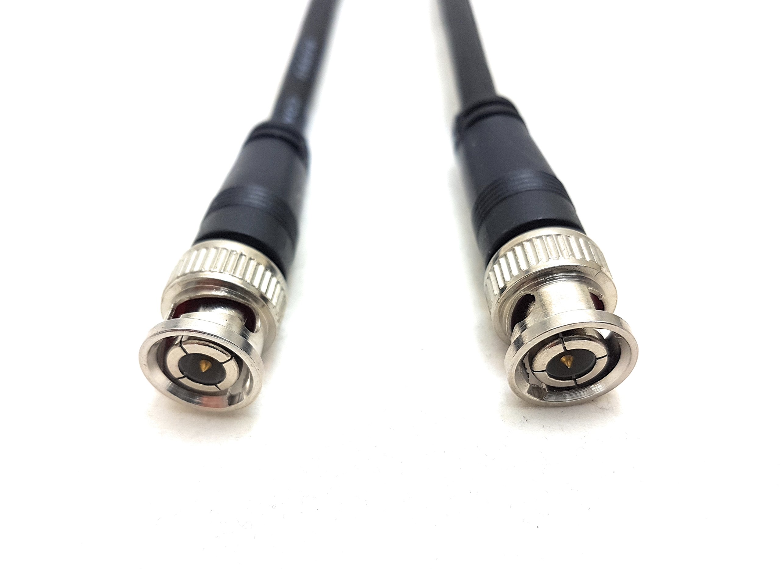 Maincore 1m Long BNC to BNC / RG59 75ohm CCTV Camera Video Cable Lead (Available in 0.15m, 0.25m, 0.50m, 1m, 1.5m, 2m, 3m, 5m, 10m, 20m, 30m) (1m)