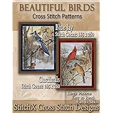 Beautiful Birds Cross Stitch Patterns
