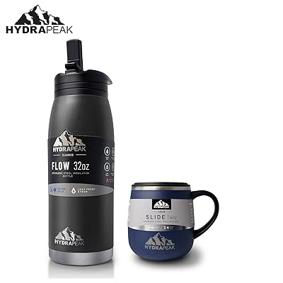 Hydrapeak 32oz Flow Stainless Steel Black Water Jamaica | Ubuy