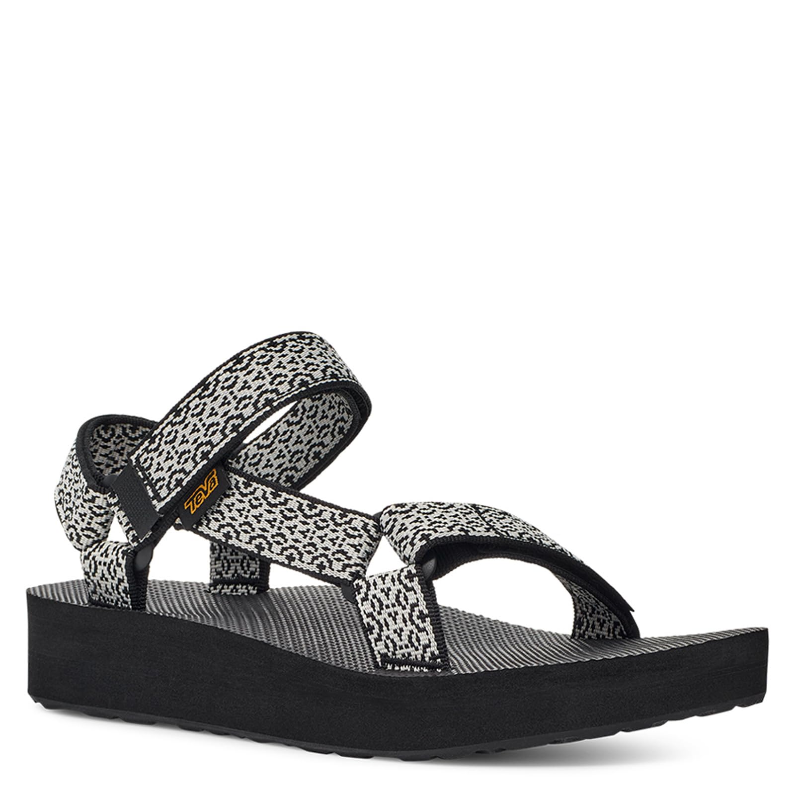 Teva Women's W Midform Universal Sandal, Boho White/Black, 5 Image Teva Women's W Midform Universal Sandal, Boho White/Black, 5 Image
