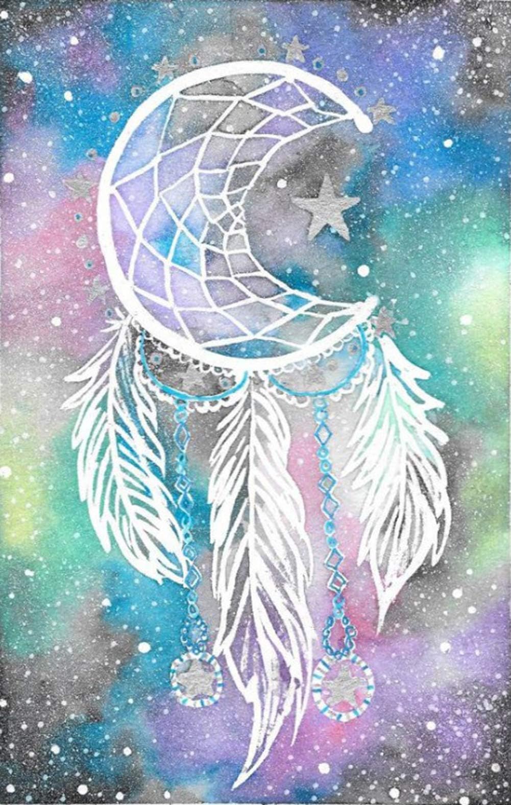 DIY 5D Diamond Painting Kits for Adults Full Drill Diamond Art Craft for Home Wall Decor (11.8 x 15.8 in)