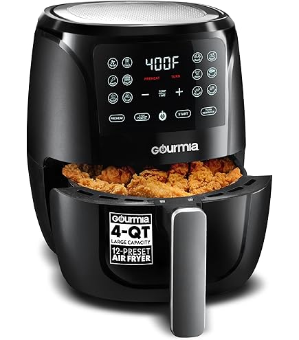Amazon.com: Gourmia Air Fryer Oven Digital Display 6 Quart Large