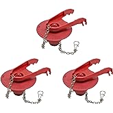 Fluidmaster 502CN3 PerforMAX Universal Water-Saving Long Life Toilet Flapper for 2-Inch Flush Valves, Adjustable Solid Frame 