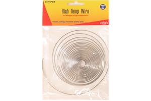 RAINBOW ART GLASS Kemper High Temp Wire 17 Gauge 10' Spool