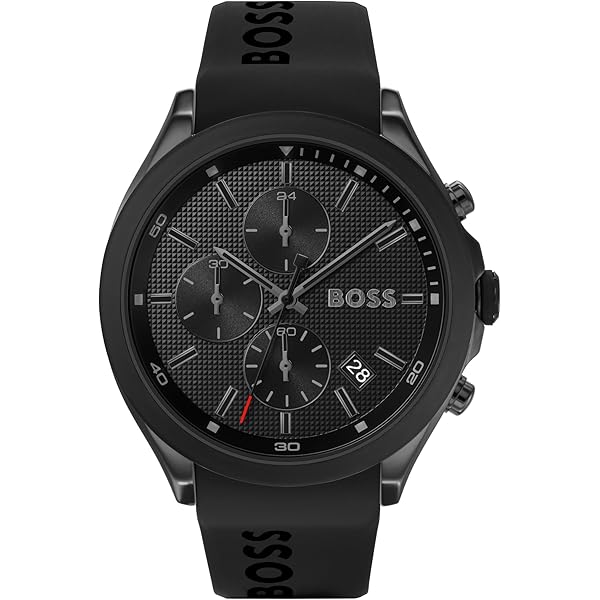 BOSS Relógio masculino Solgrade cronógrafo solar com caixa de aço