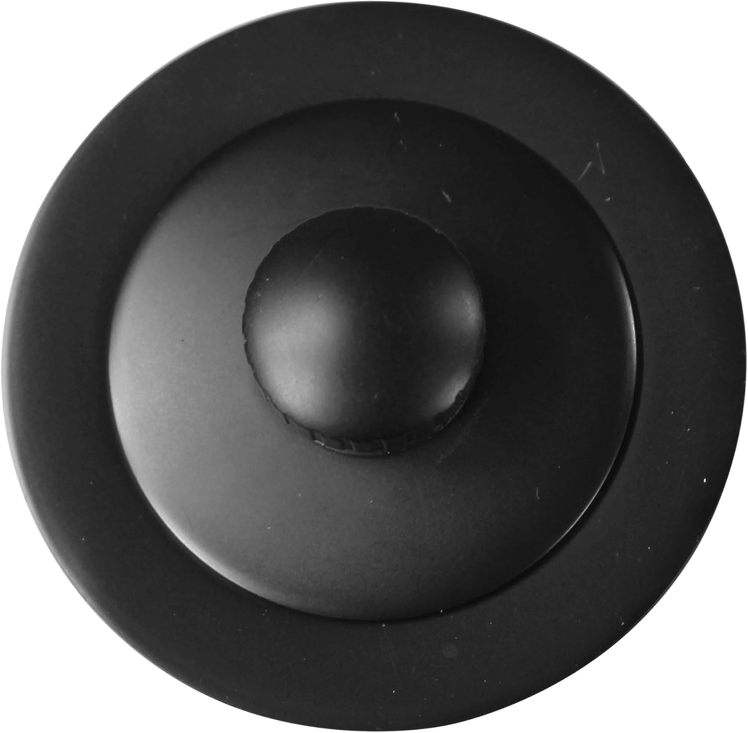 Westbrass Pull & Drain Sch. 40 PVC Bath Waste with One-Hole Top Elbow, Matte Black, D49721-62 - - 