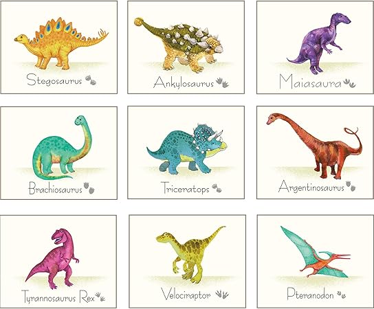 Amazon Co Jp 恐竜ウォールアートプリント 恐竜ポスター 壁デカール フレームなしの写真付き 恐竜誕生日のギフト 保育園や子供の部屋の装飾に Generic