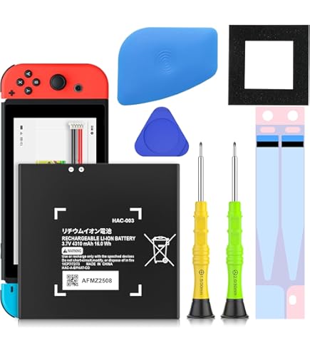 Amazon.com: Replacement Full Housing Shell Set for Nintendo Switch