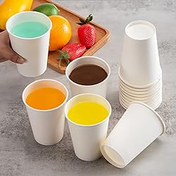 RACETOP 1000 pack 12 oz Disposable Coffee Cups, Hot