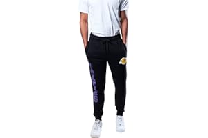 Ultra Game Men's NBA Official Super Soft Team Jogger Sweatpants